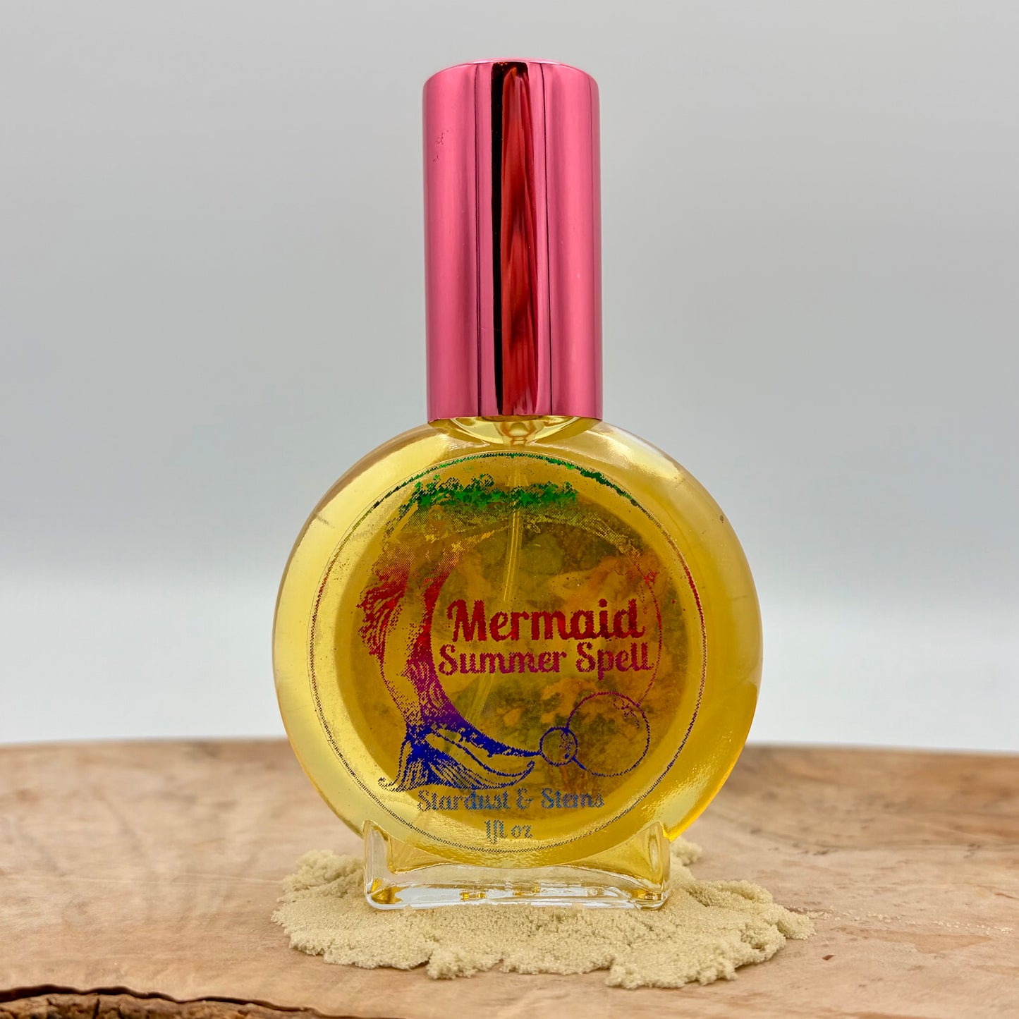 MERMAID SUMMER SPELL- Sea Salt, Key Lime Zest, Candied Mandarin Orange Peel , Lavender Absolute, Wild Honeysuckle Vine, Strawberry Nectar, Himalayan Cedarwood, Balsam Peru, Vanilla Bean, Smoked Labdanum Resin, Coconut Milk