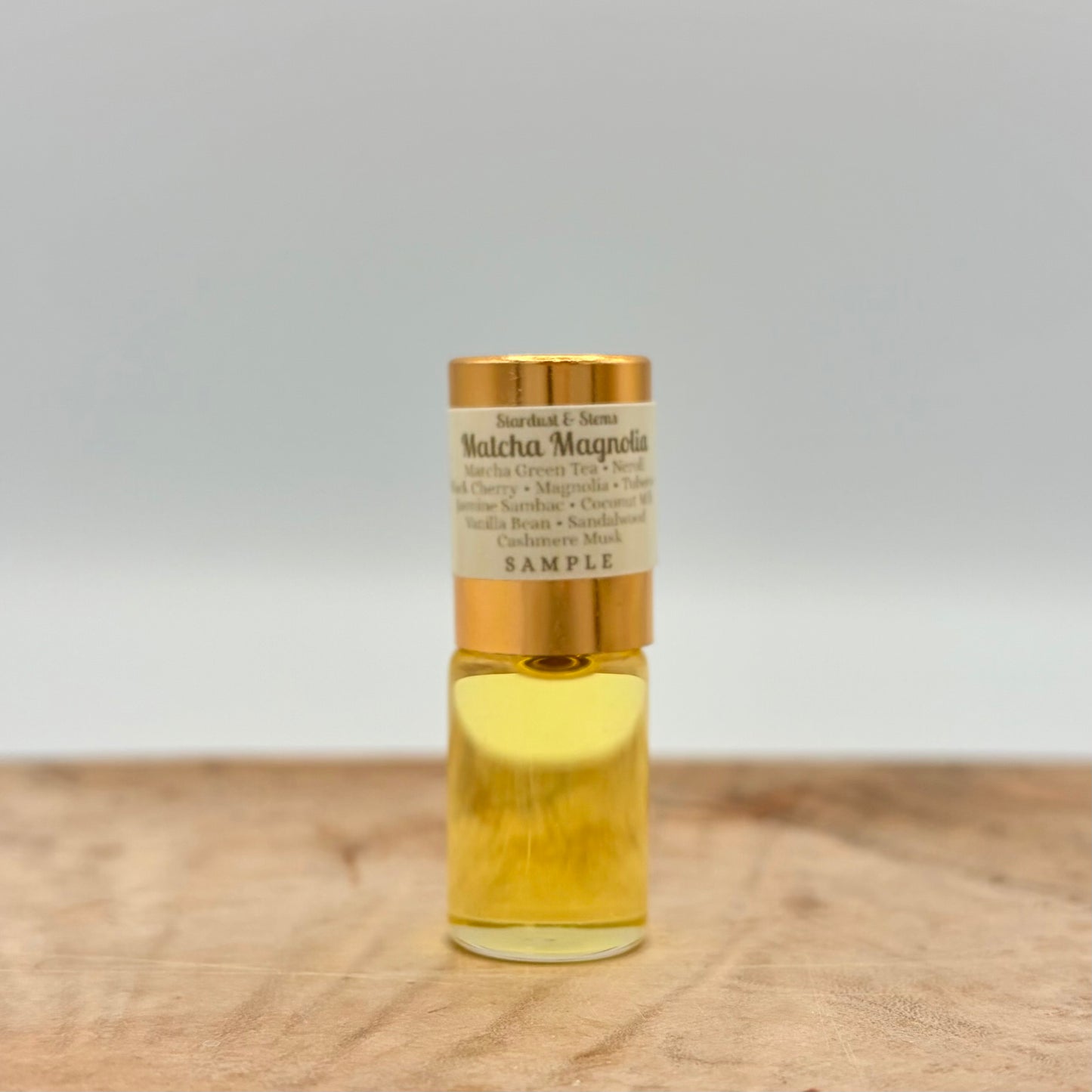 MATCHA MAGNOLIA- Matcha Green Tea, Neroli, Black Cherry, Burnt Sugar, Narcotic Florals, Coconut Milk, Vanilla Bean, Sandalwood, Cashmere Musk