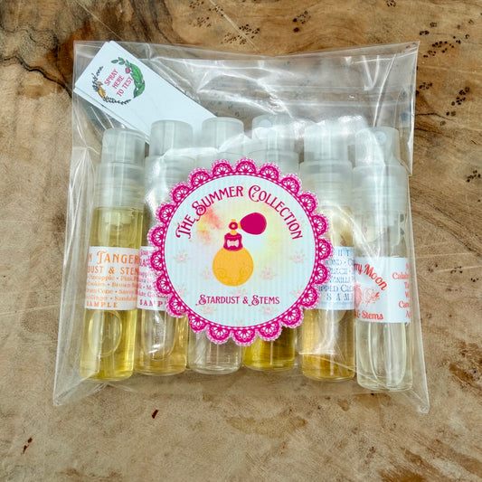 Summer Perfume Discovery Set | 6 Curated Seasonal Samples