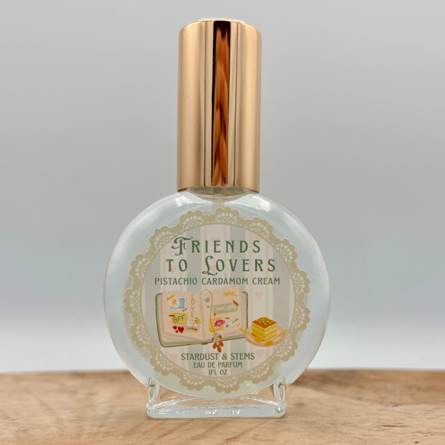Friends to Lovers | Pistachio Cardamom Cream Perfume | Romance Readers Collection Chapter Two | Eau de Parfum
