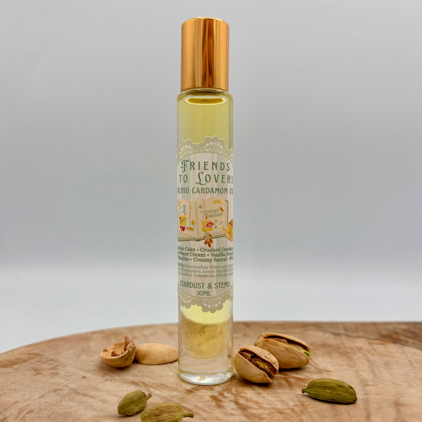 Friends to Lovers | Pistachio Cardamom Cream Perfume | Romance Readers Collection Chapter Two | Eau de Parfum