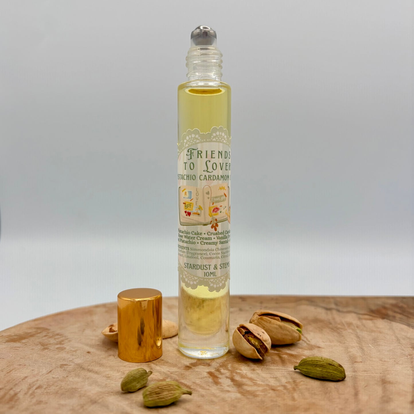 Friends to Lovers | Pistachio Cardamom Cream Perfume | Romance Readers Collection Chapter Two | Eau de Parfum