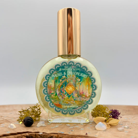 MOSS & MOONLIGHT | Forest Petrichor & Oakmoss Perfume | Eau de Parfum