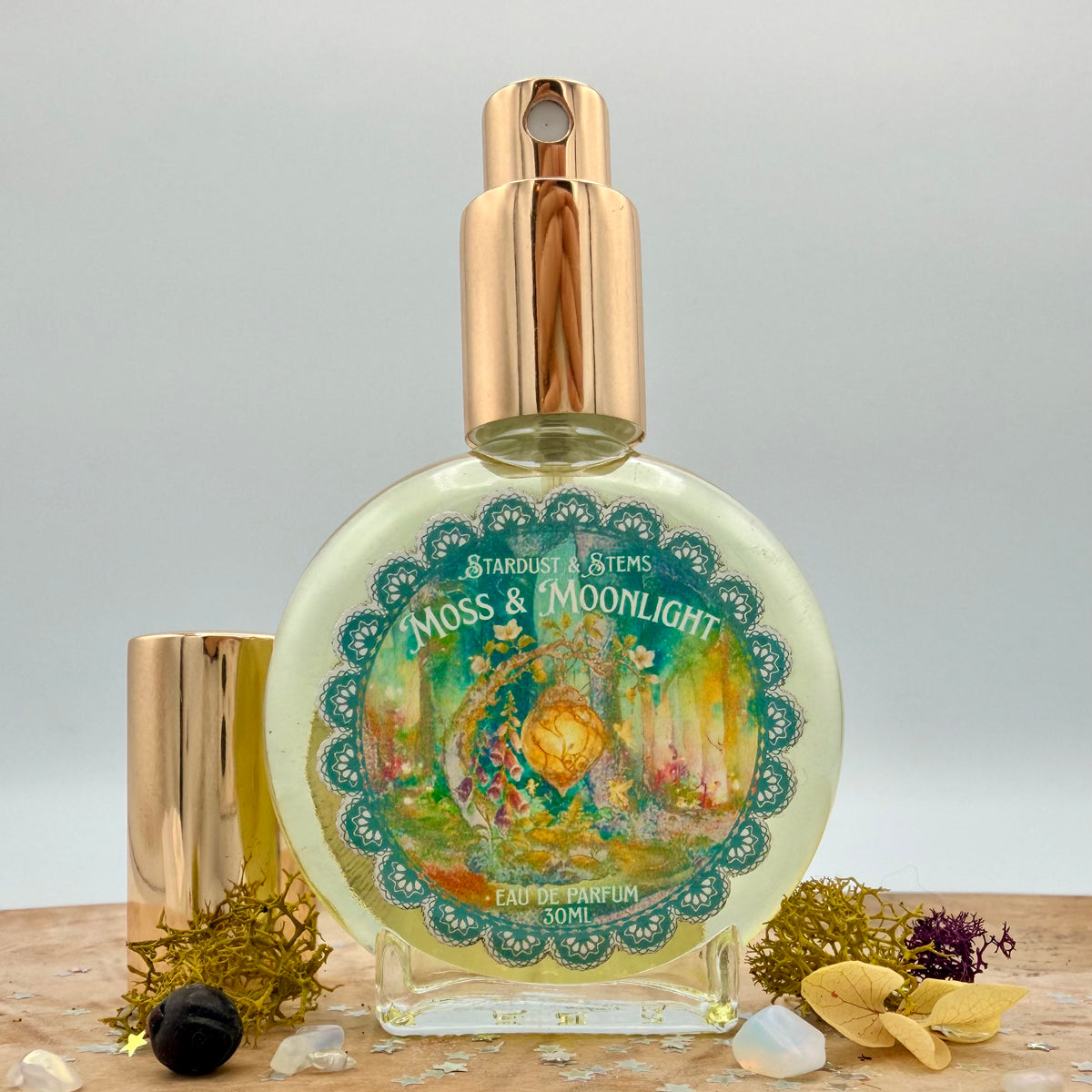 MOSS & MOONLIGHT | Forest Petrichor & Oakmoss Perfume | Eau de Parfum