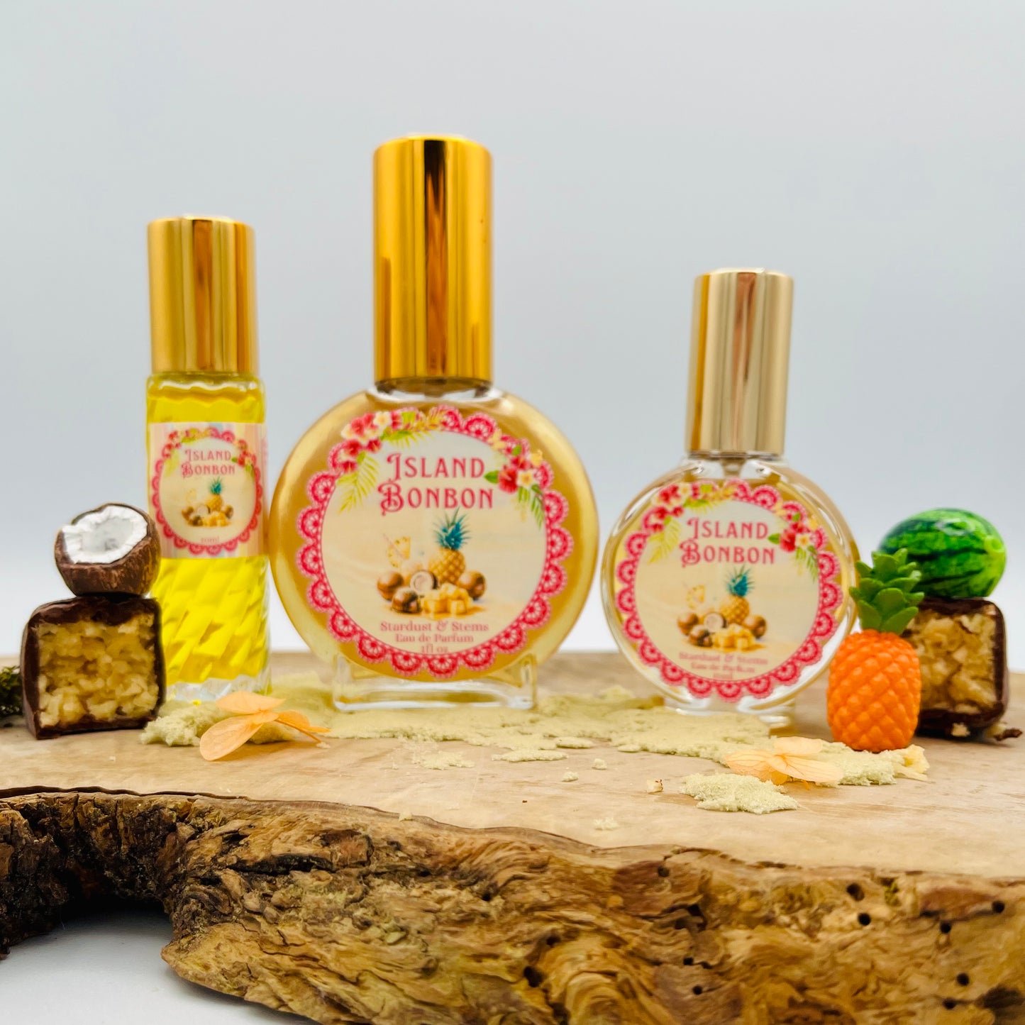 Island Bonbon — Tropical Gourmand Perfume with Pineapple & Coconut