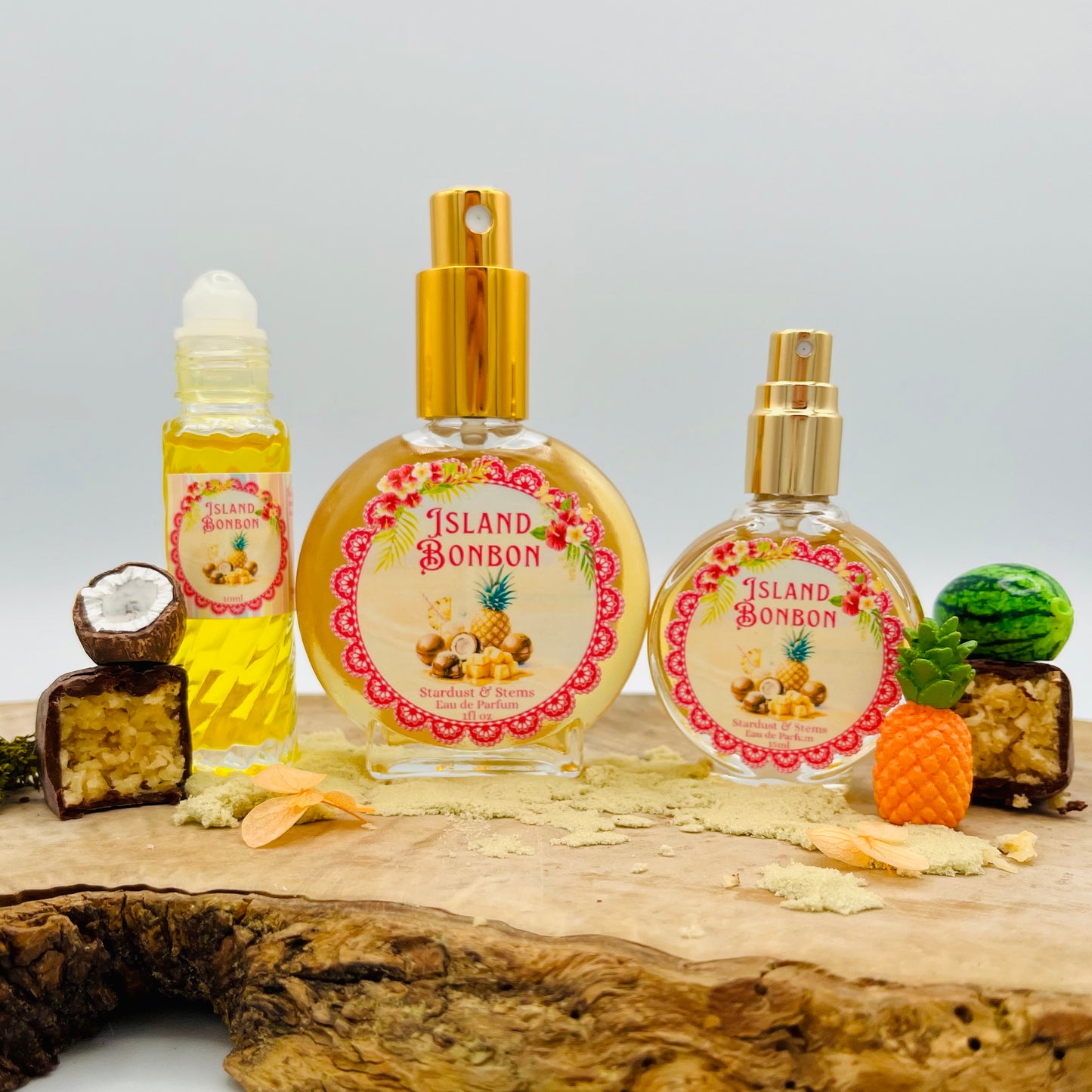 Island Bonbon — Tropical Gourmand Perfume with Pineapple & Coconut