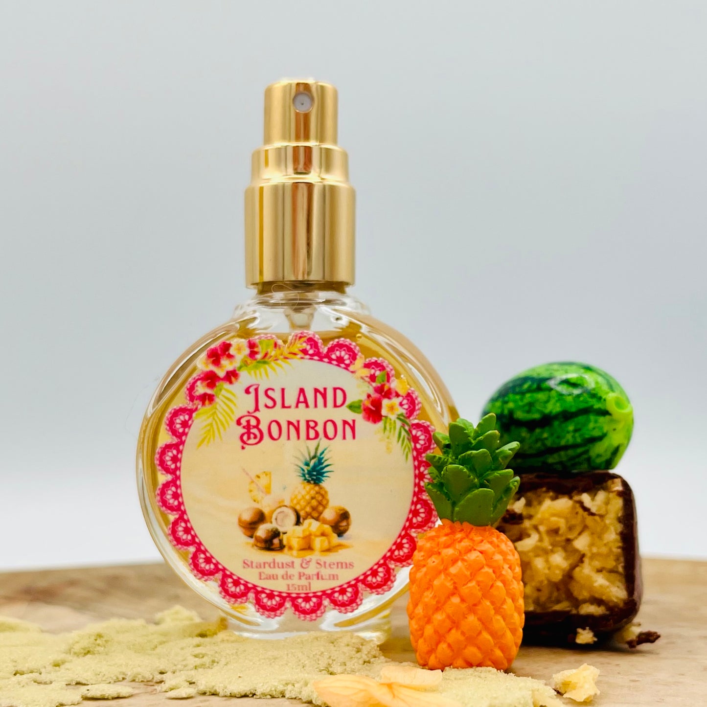 Island Bonbon — Tropical Gourmand Perfume with Pineapple & Coconut