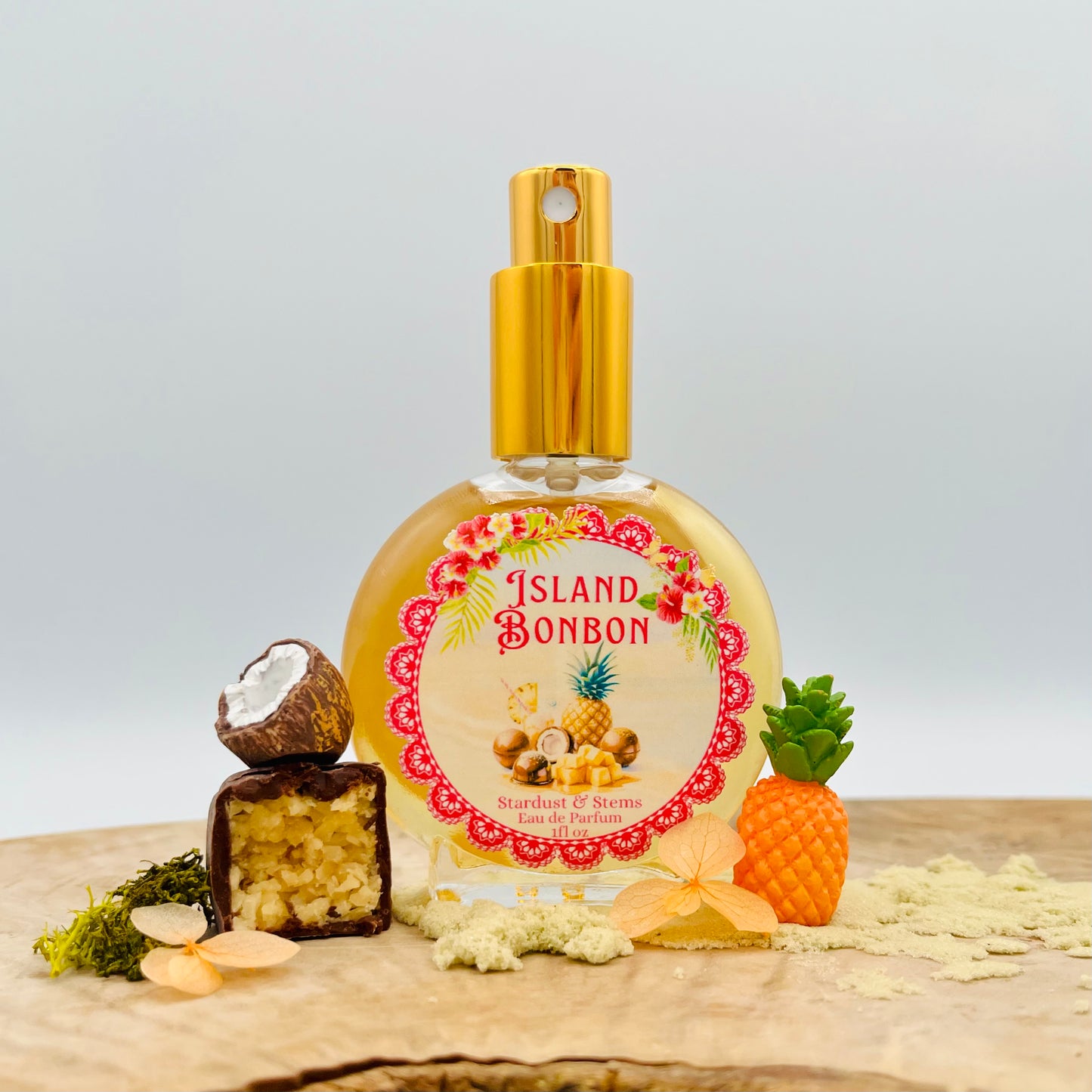 Island Bonbon — Tropical Gourmand Perfume with Pineapple & Coconut