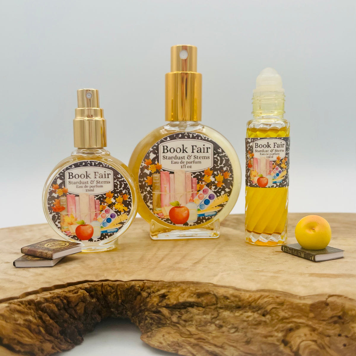 Book Fair Perfume | Old Book & Library Fragrance – Stardust & Stems