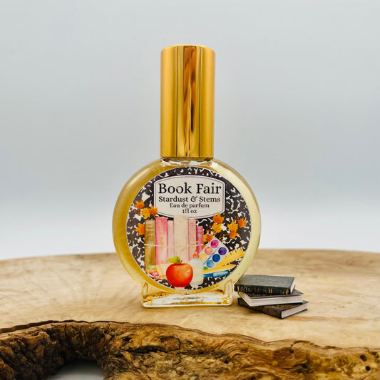 BOOK FAIR PERFUME — Old Book Library Academia Smell