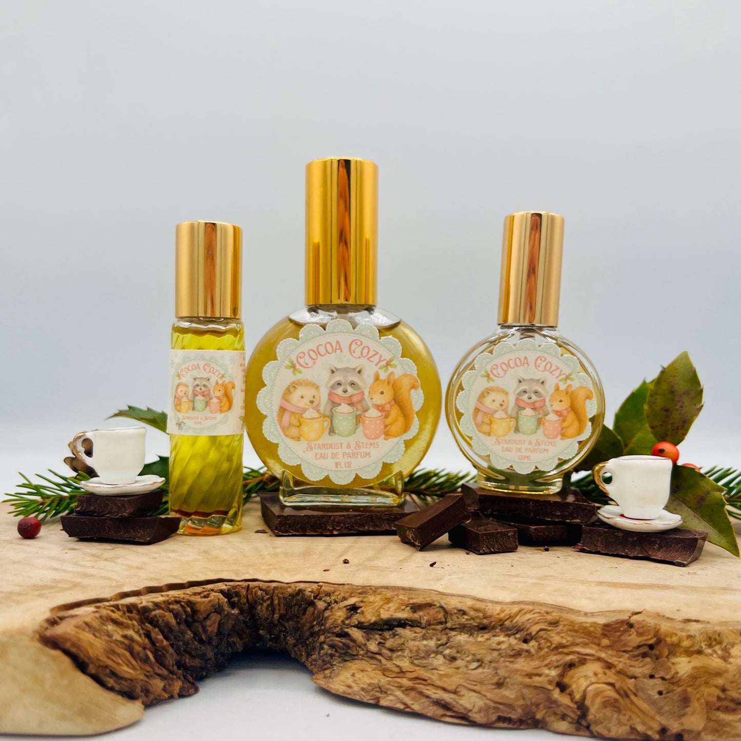 COCOA COZY- Hot Cocoa & Cashmere Woods Winter Gourmand Perfume