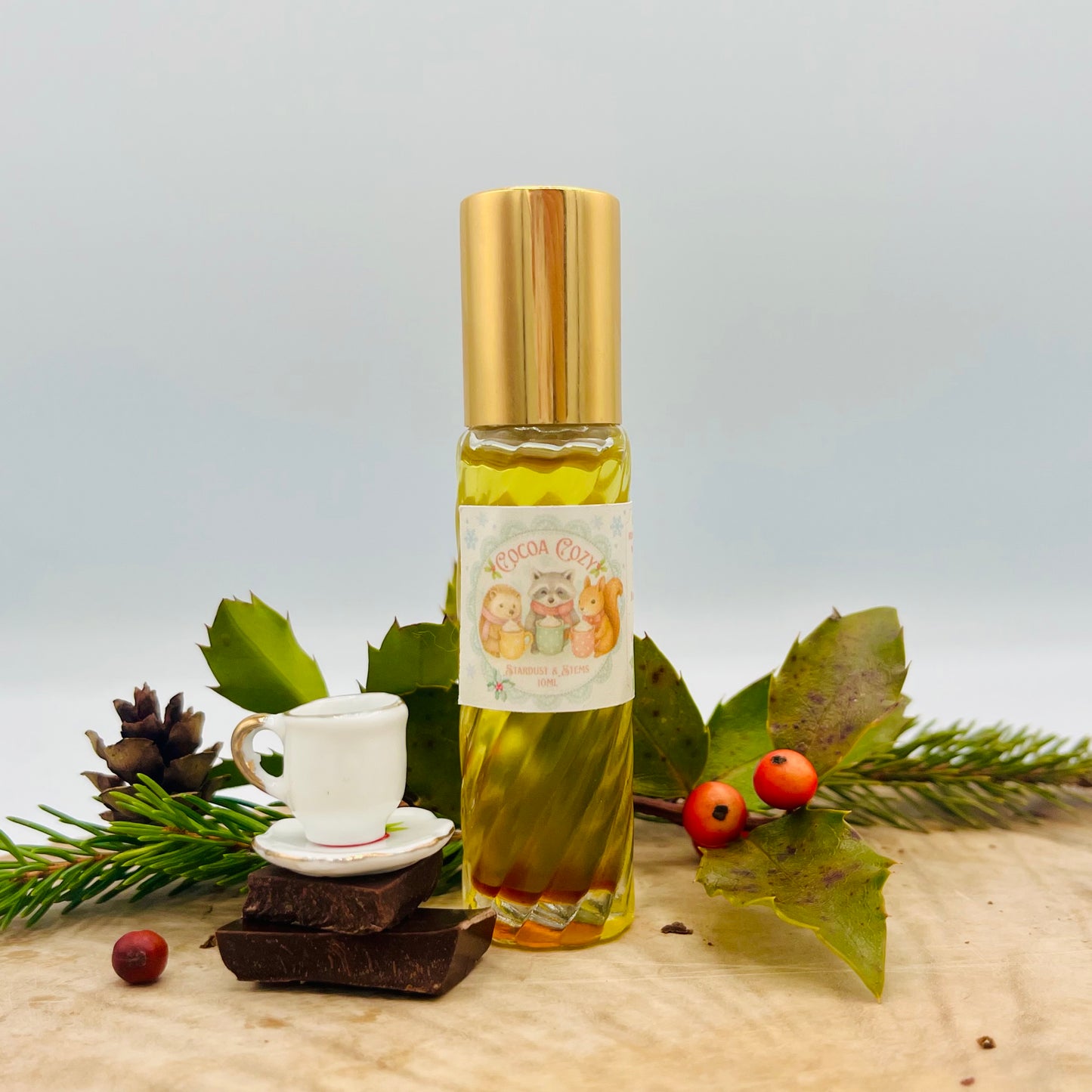 COCOA COZY- Hot Cocoa & Cashmere Woods Winter Gourmand Perfume