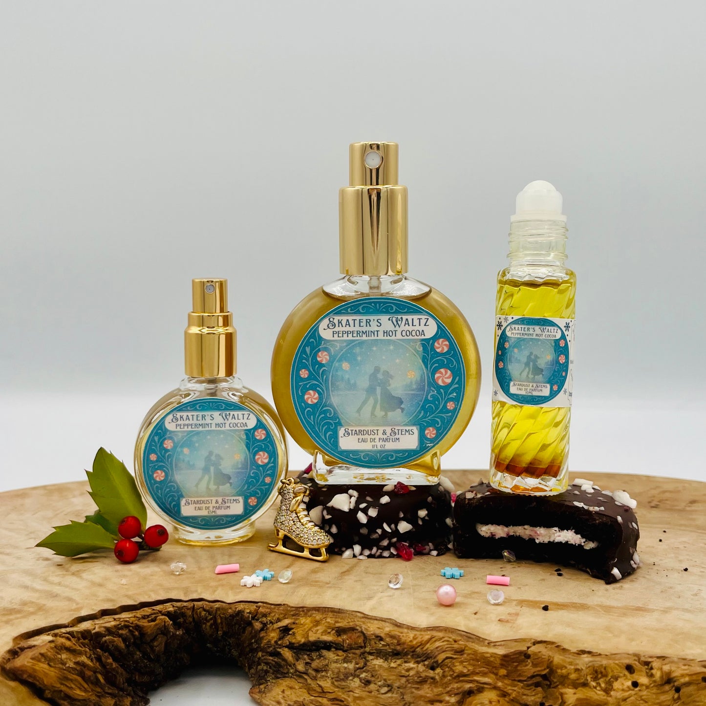 SKATER'S WALTZ – Winter Perfume • Peppermint Hot Cocoa • Frosty Gourmand Woods