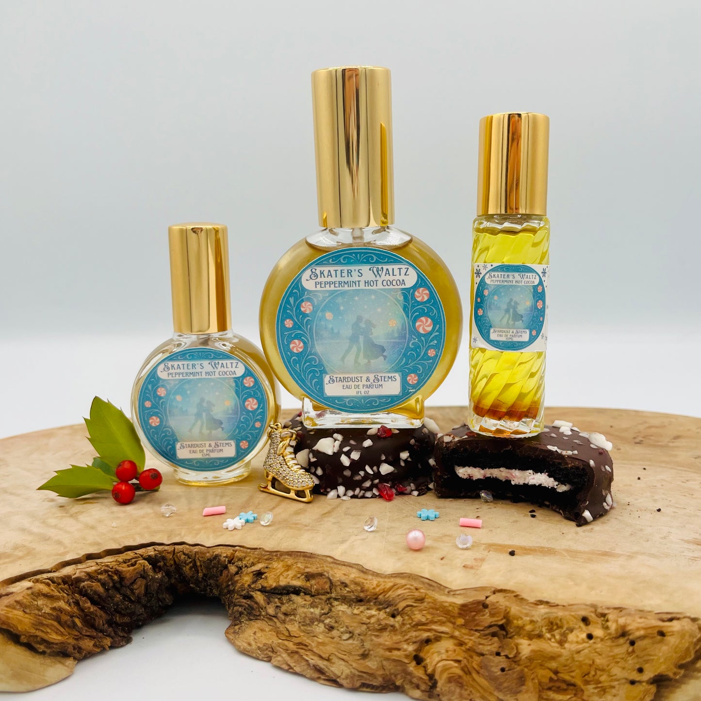 SKATER'S WALTZ – Winter Perfume • Peppermint Hot Cocoa • Frosty Gourmand Woods