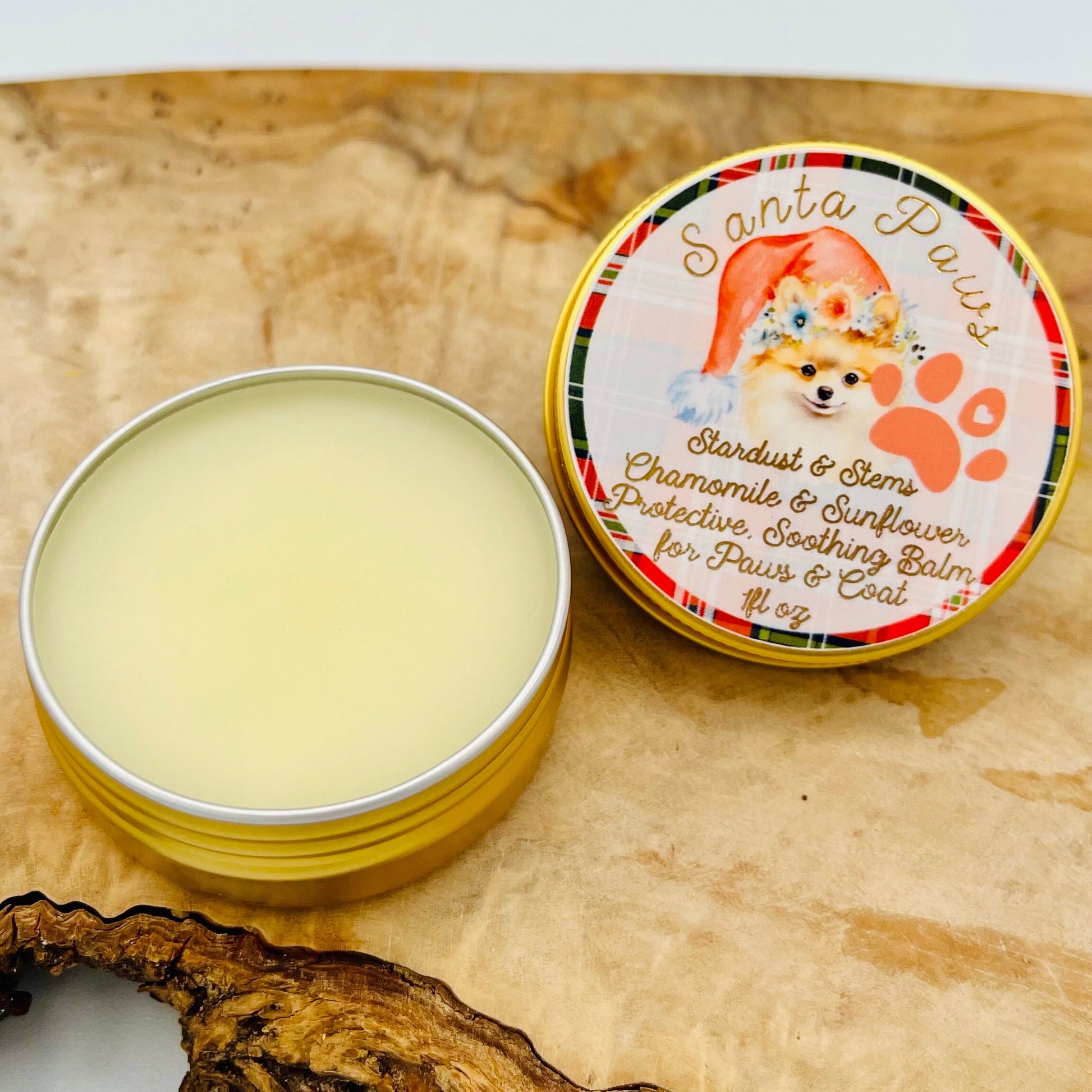 Dog Paw Balm Chamomile Sunflower, Paw Pad Care, Pet Wellness Supplies, Dog Grooming Supplies, All-purpose Stuff for Puppy, Adult, Senior Dog