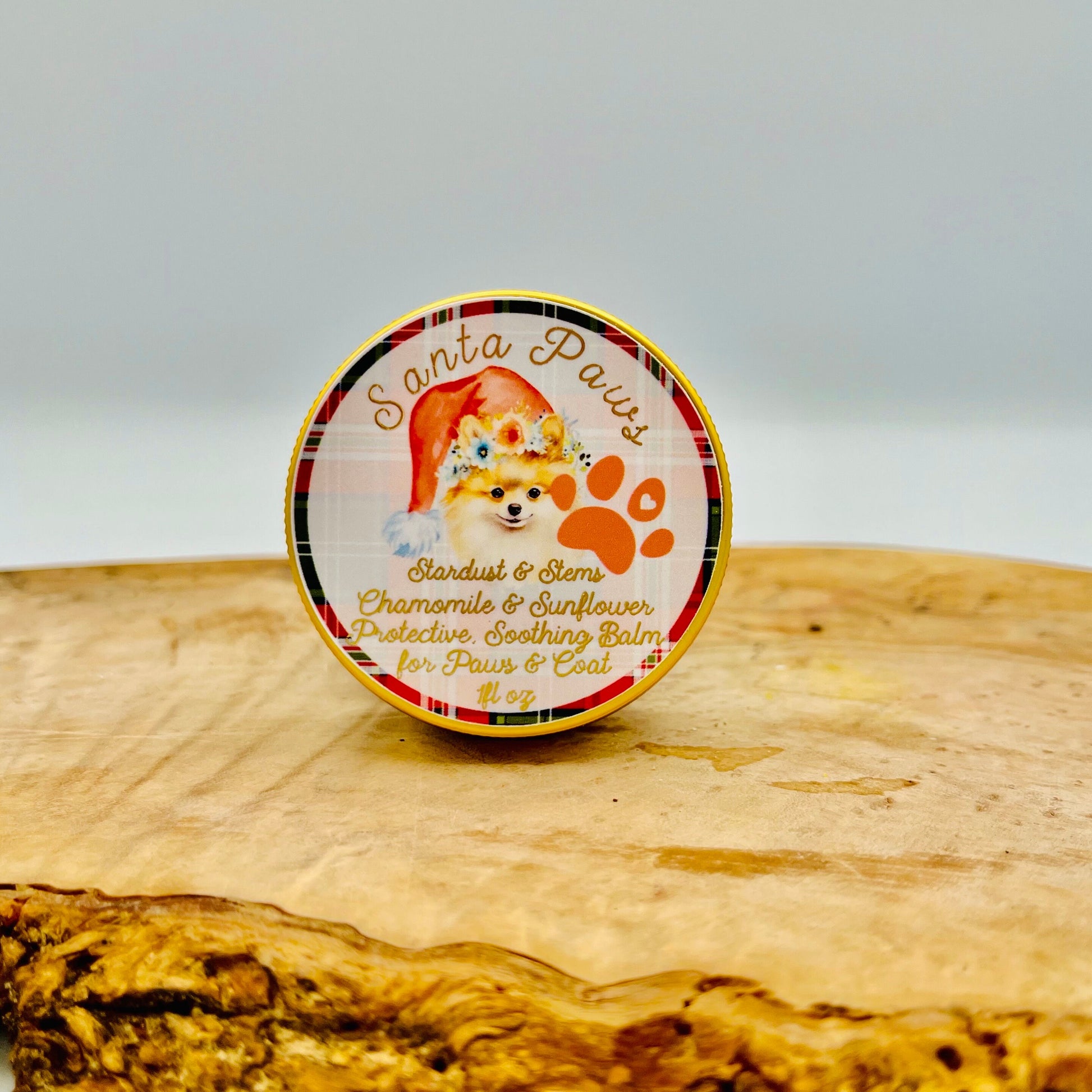 Dog Paw Balm Chamomile Sunflower, Paw Pad Care, Pet Wellness Supplies, Dog Grooming Supplies, All-purpose Stuff for Puppy, Adult, Senior Dog