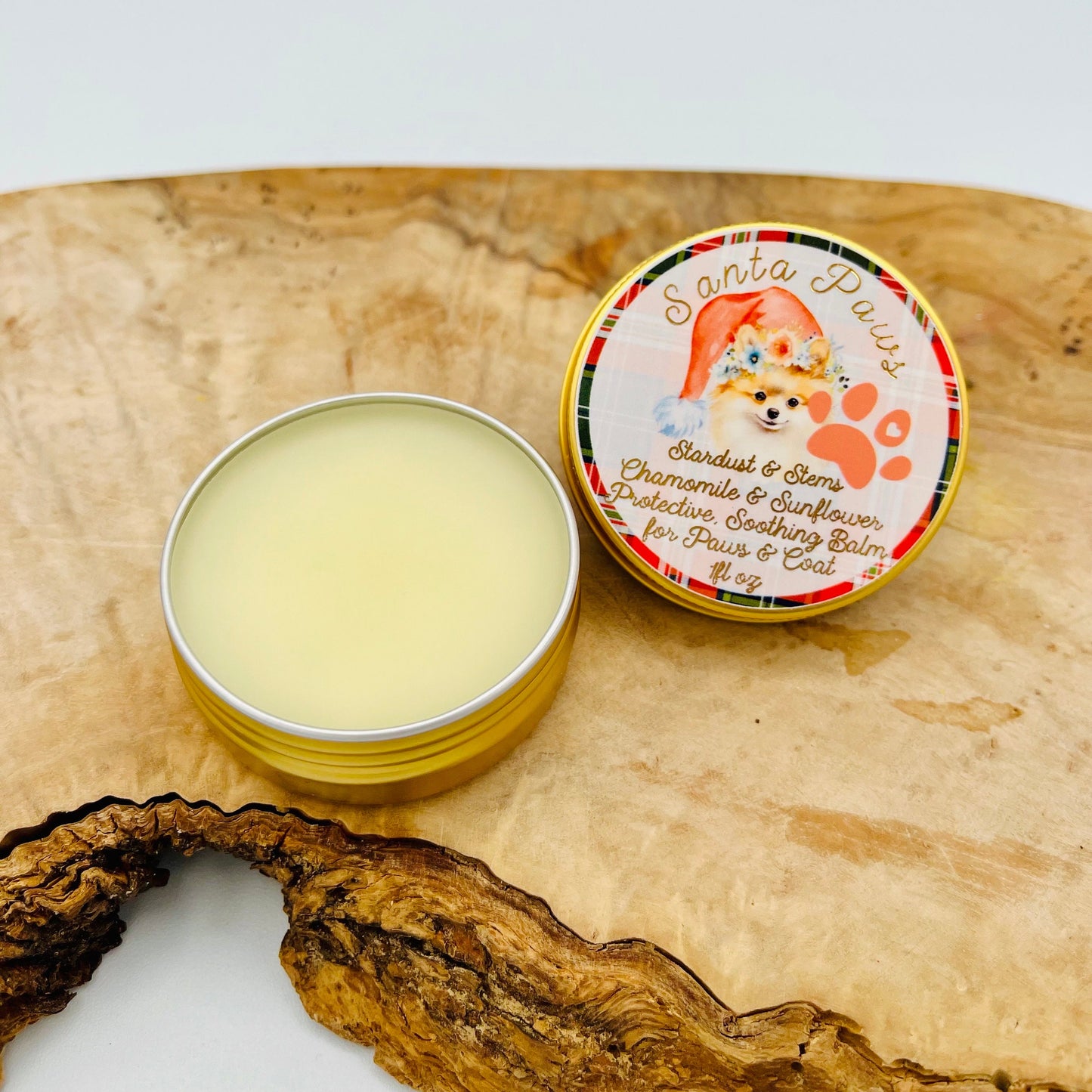 Dog Paw Balm Chamomile Sunflower, Paw Pad Care, Pet Wellness Supplies, Dog Grooming Supplies, All-purpose Stuff for Puppy, Adult, Senior Dog