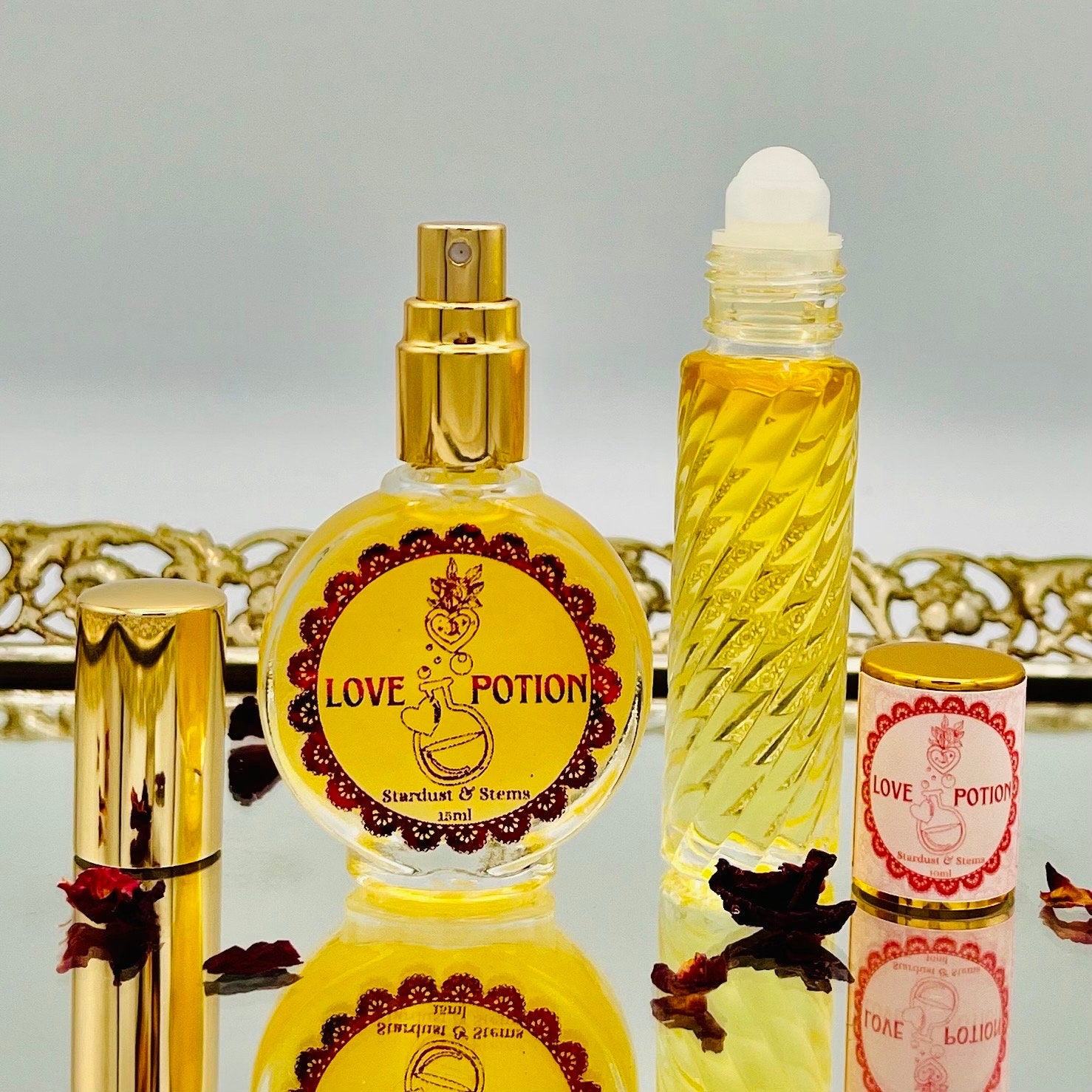 Love Potion Seduction Perfume, Come to Me Attraction Oil, Paraben Free Pheromone Perfume, Fruity Witch Love Spell, Ylang ylang Essential Oil