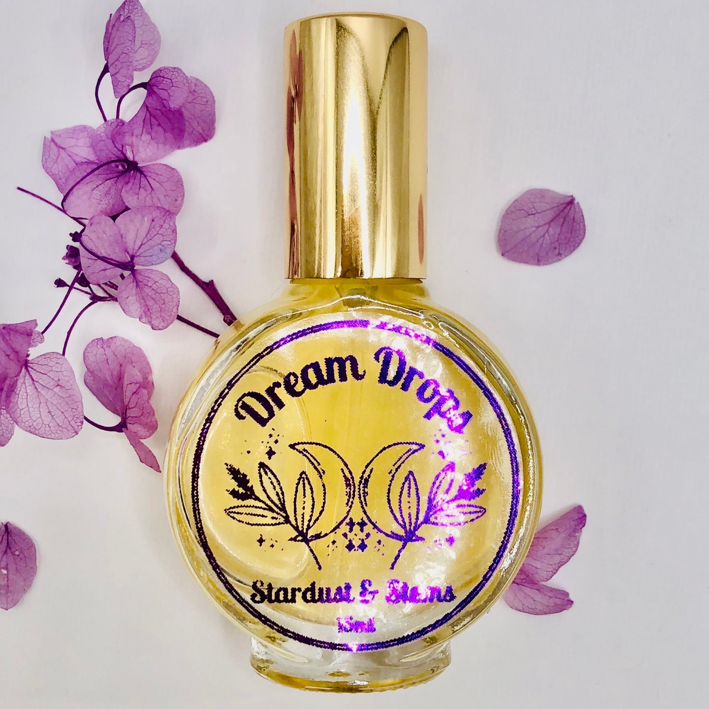 DREAM DROPS PERFUME, Relaxation Gifts for Women, Jupiter Pisces Sleep Aid Intuition Spell Moon Magick Herbs and Oils Emotional Healing Spell