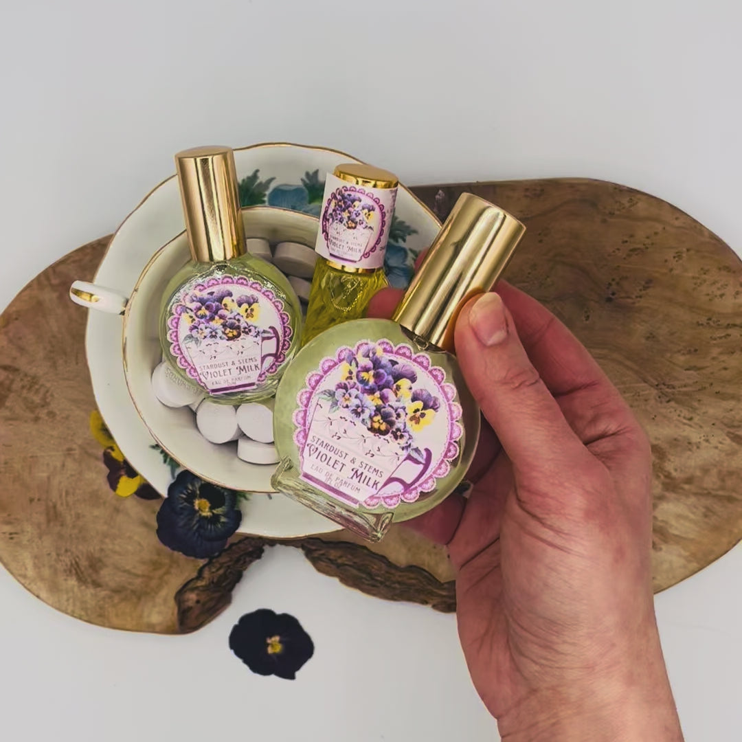 Violet Milk Perfume | Creamy Violet & Soft Milk Scent | Stardust